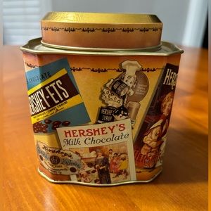 Retro Hershey’s Chocolate Collectible Tin Container Vintage Edition #3 1995